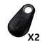 2PCS black Opp